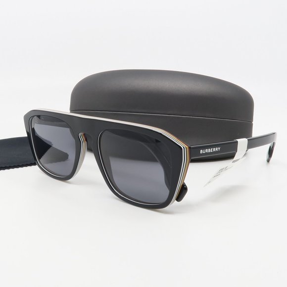 Burberry Accessories - B 4286 3798/81 Burberry Black Polarized Sunglasses